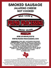 Load image into Gallery viewer, Smoked Link Jalapeño Cheese